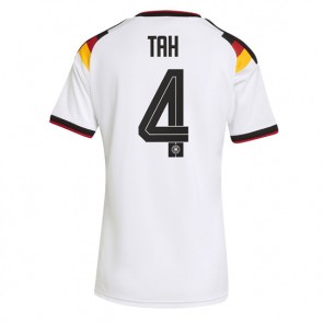 Tyskland Jonathan Tah #4 Hemmatröja Dam VM 2026 Kortärmad